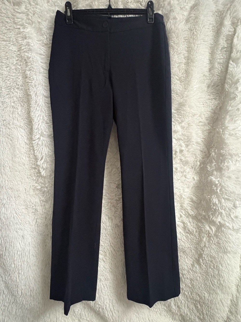 Talbots navy Straight-Leg Dress Trousers